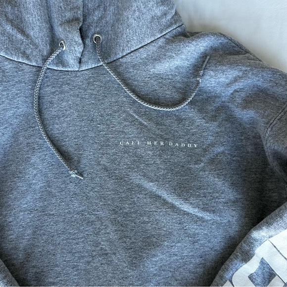 Call Her Daddy Barstool Grey Hoodie - Picture 2 of 4
